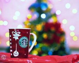 A Merry Starbucks Coffee Christmas my friends. © Glenn E Waters. Japan. Over 192,000 views to this image.